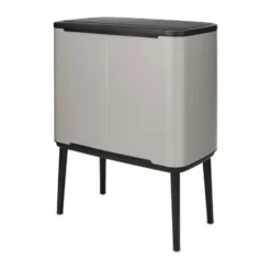 Bo touch bin 36 liter, Soft grey