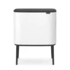 Bo touch bin 36 liter, vit