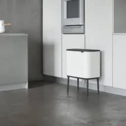 Bo touch bin 36 liter, vit
