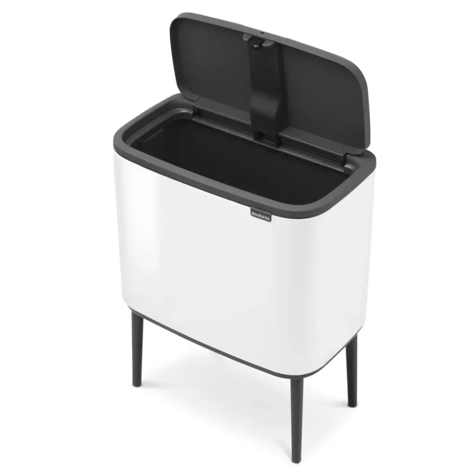 Bo touch bin 36 liter, vit