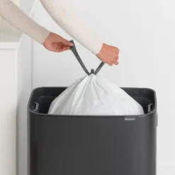Bo touch bin 60 L, Matt svart