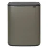 Bo touch bin 60 L, Platinum