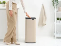 Bo Touch Bin 30 L, Soft Beige