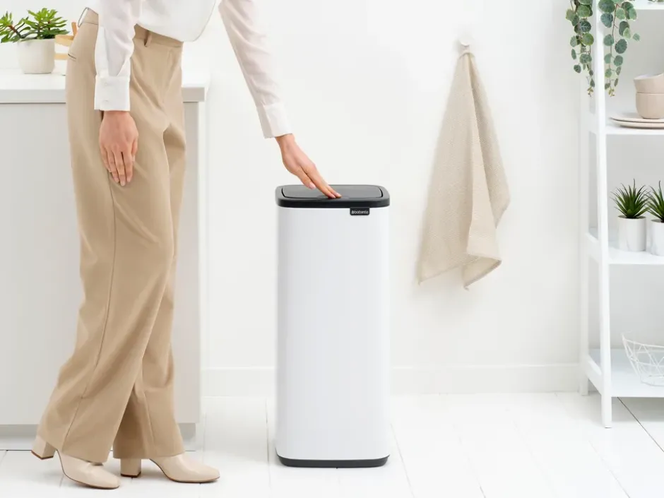 Bo Touch Bin 30 L, White