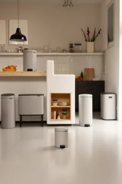Bo touch bin 3x11 liter, Soft grey