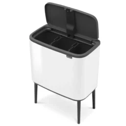 Bo touch bin 3x11 liter, vit