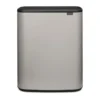 Bo touch bin 2x30 L, Soft grey