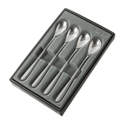 Bourton Bright lattesked 4-pack, Rostfritt stål