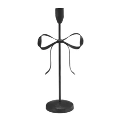 Bovinne ljusstake, Grå, 9x15x32,5 cm