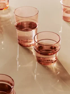 Boya dricksglas högt 45 cl 2-pack, Blush