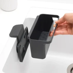 Brabantia diskbänksorganiserare, Mörkgrå