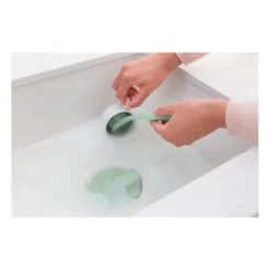 Brabantia diskborste med sugpropp, Jade green