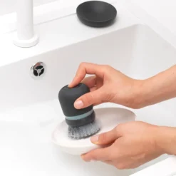 Brabantia ersättningsdiskborste, Mörkgrå
