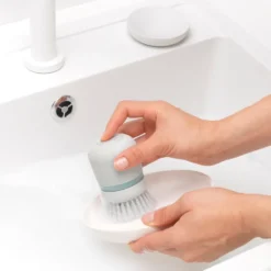 Brabantia ersättningsdiskborste, Ljusgrå