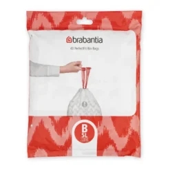 Brabantia PerfectFit avfallspåse 40st, 5 liter