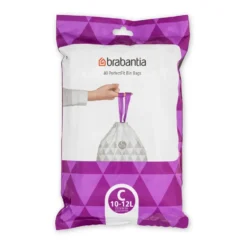 Brabantia PerfectFit avfallspåse 40st, 10-12 liter