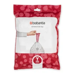 Brabantia PerfectFit avfallspåse 40st, 20 liter