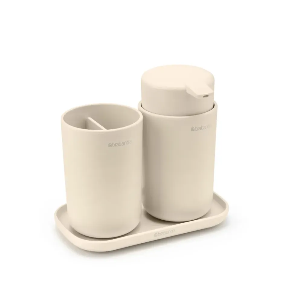 Brabantia ReNew handfatsset 3 delar, Soft Beige