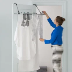 Brabantia torkställning för dörr, metallic grey (grå)
