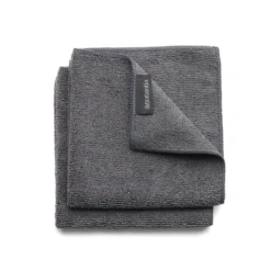 Brabantia trasa microfiber 2-pack, mörkgrå
