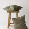 Brick kuddfodral 50x50 cm, Olive