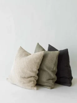 Brick kuddfodral 50x50 cm, Olive