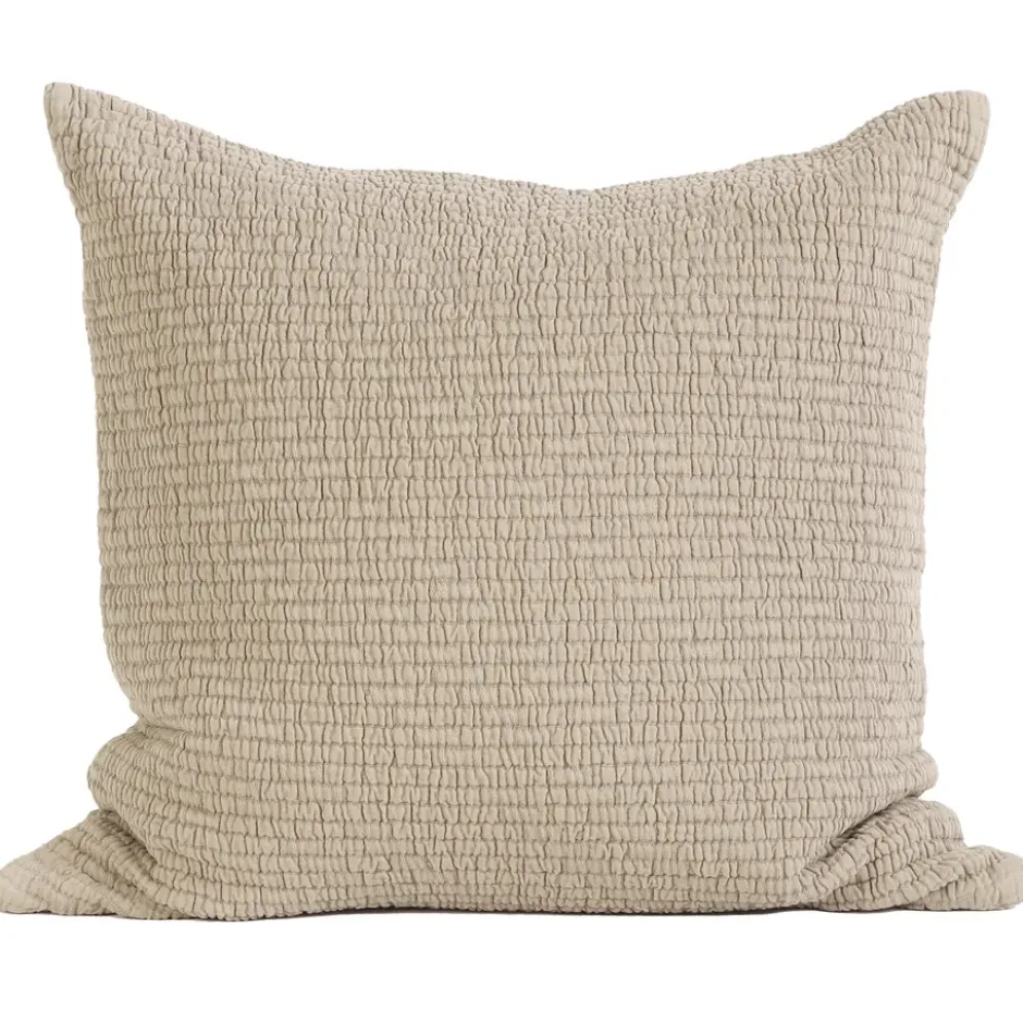 Brick kuddfodral 50x50 cm, Sand beige