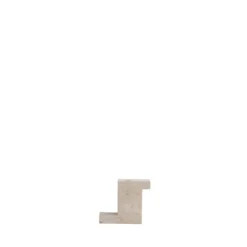 Brick ljusstake kalksten 10,5x12,5 cm, Kalksten