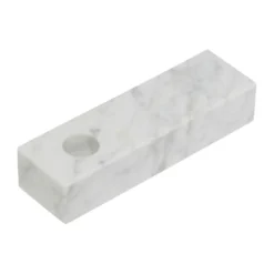 Brick ljusstake, White