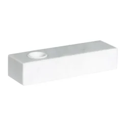 Brick ljusstake, White