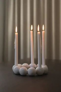 Bright ljusstake Ø27 cm, White