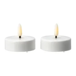 Bright värmeljus LED Ø5,8 cm 2-pack, White