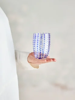 Brinley dricksglas 4-pack, Blå