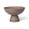 Brura skål Ø21,5 cm, Coffee-white