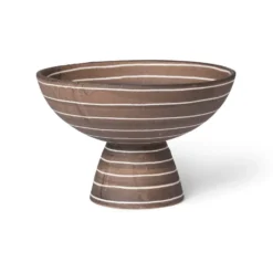 Brura skål Ø21,5 cm, Coffee-white