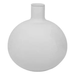 Bubble ljusstake M 18 cm, White