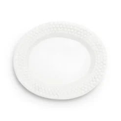 Bubbles ovalt fat 35 cm, Vit