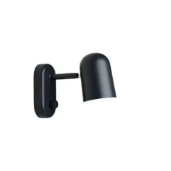 Buddy vägglampa, black