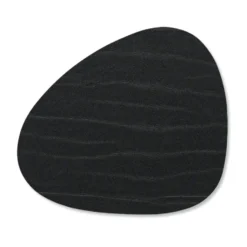 Buffalo glasunderlägg curve, svart