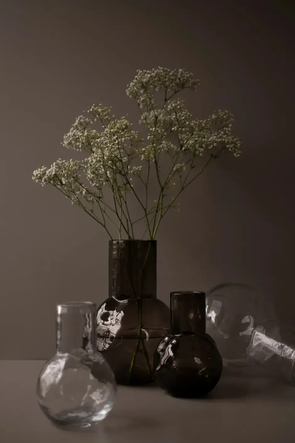 Bunch vas 20 cm, Clear