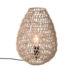 Buster bordslampa Ø27 cm, Natur