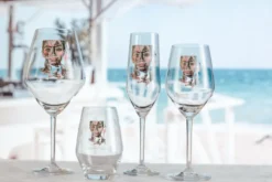 Butterfly Queen rödvinsglas, 75 cl