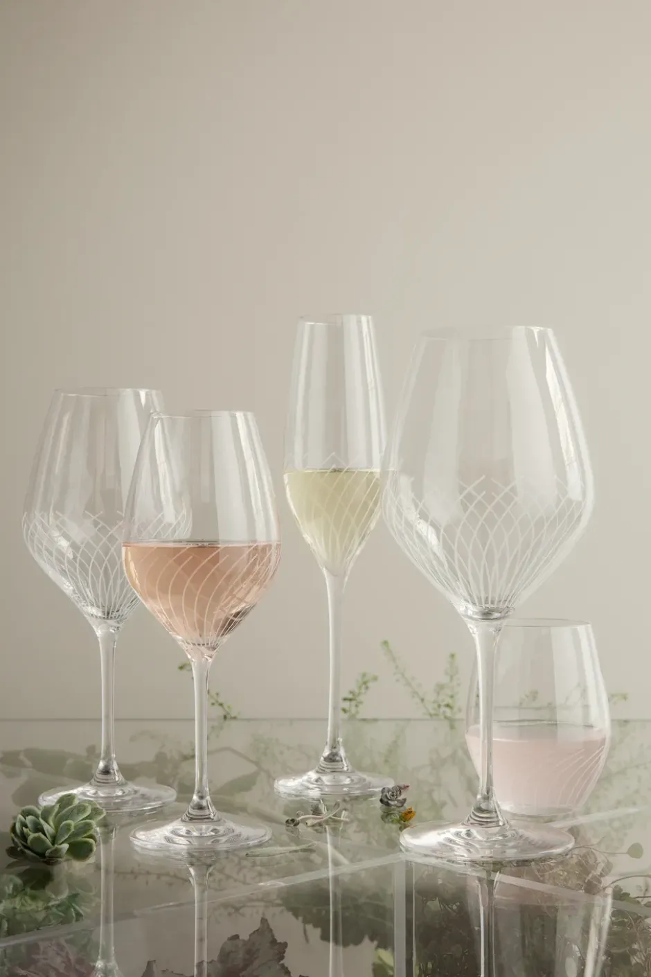 Cabernet Lines vattenglas 25 cl 2-pack, Klar