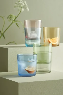 Café dricksglas multi, 6-pack