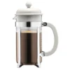 Caffettiera presskanna vit, 8 koppar
