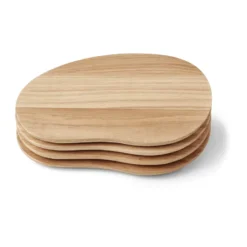 Cairn butter boards bricka 4-pack, Oak