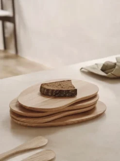 Cairn butter boards bricka 4-pack, Oak