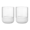 Calma ljuslykta Ø7 cm 2-pack, Lily white