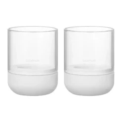 Calma ljuslykta Ø7 cm 2-pack, Lily white