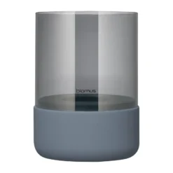 Calma ljuslykta Ø10 cm, Steel grey
